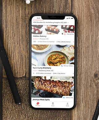 food app search